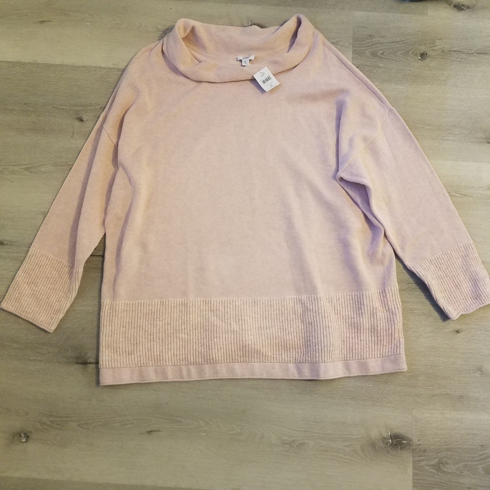 J Jill Ballet Pink Sweater